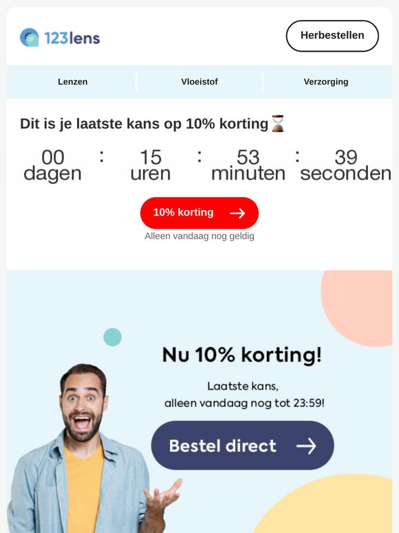 Laatste kans: 10% Hemelvaartsdagkorting! ⏳
