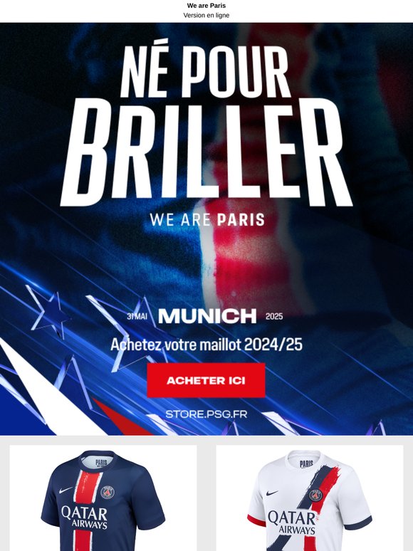 Né pour briller | Affichez vos couleurs lors de la finale