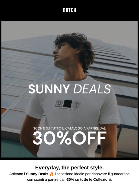 Sunny Deals // La tua occasione ideale 🔥