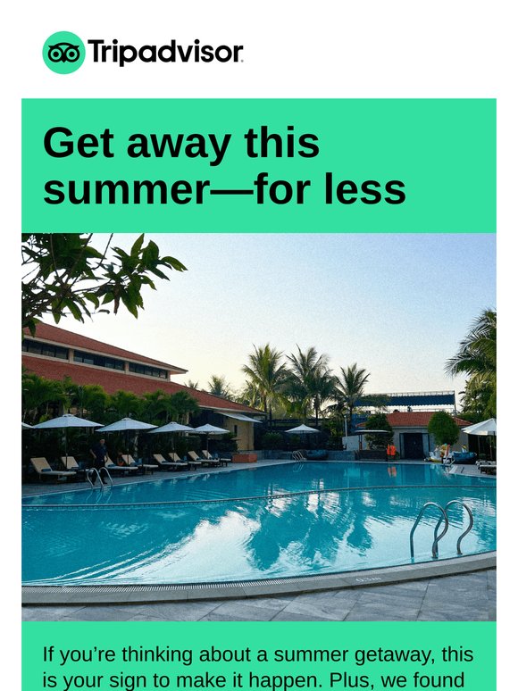 Find budget-friendly summer stays