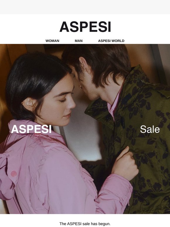 Aspesi SALE starts today