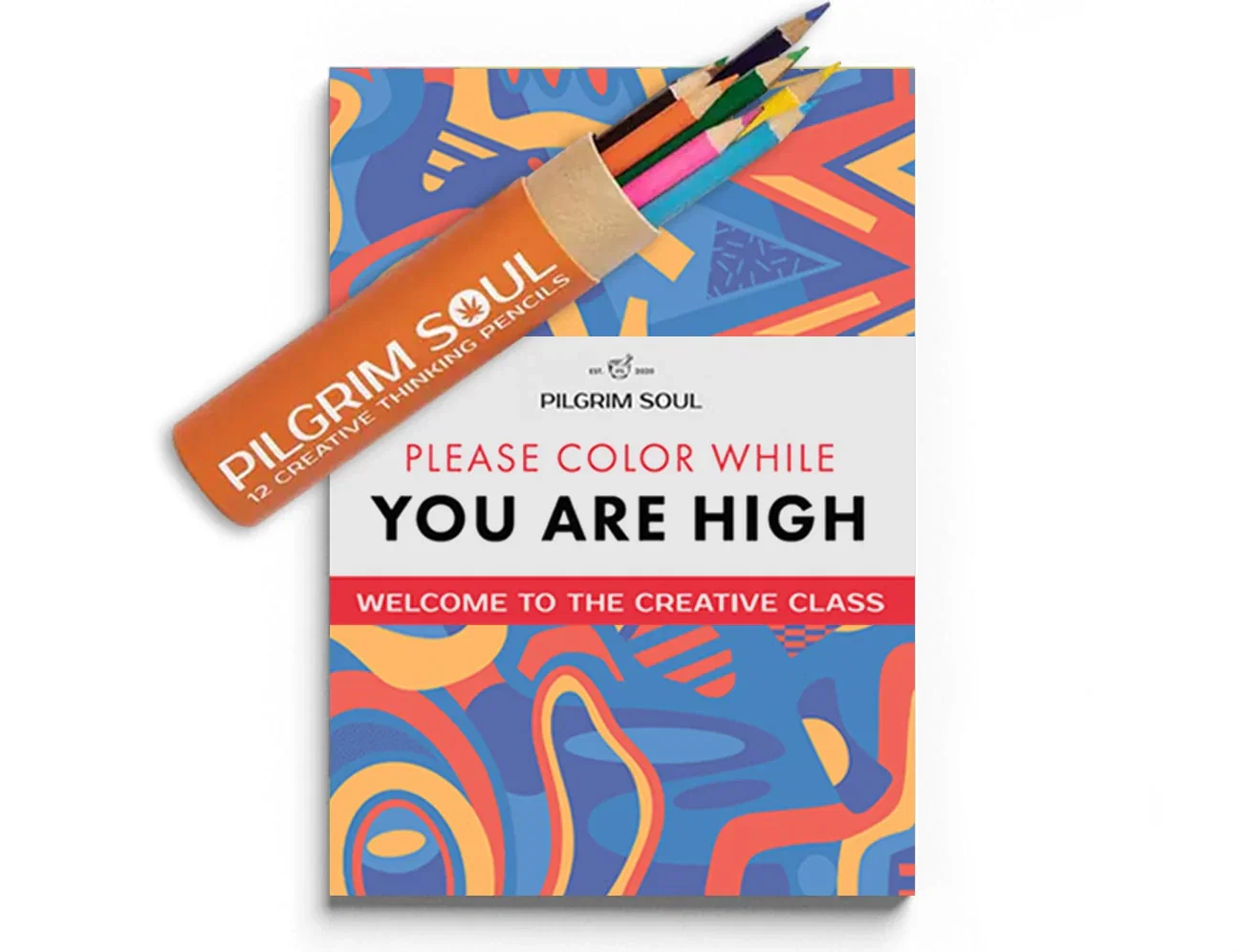 Image of Mood Enhancing Coloring Book Vol. 3 Bundle (Col Vol 3 + Pencil)