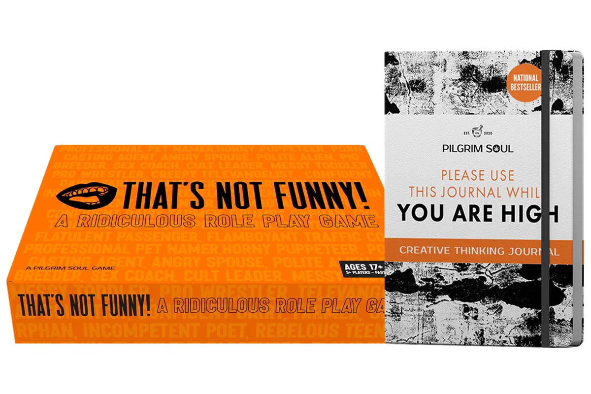Image of Laughter & Creative Journal Bundle (That's Not Funny + Original Journal)