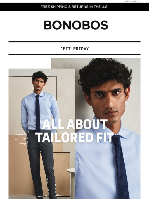 What’s a Tailored Fit?