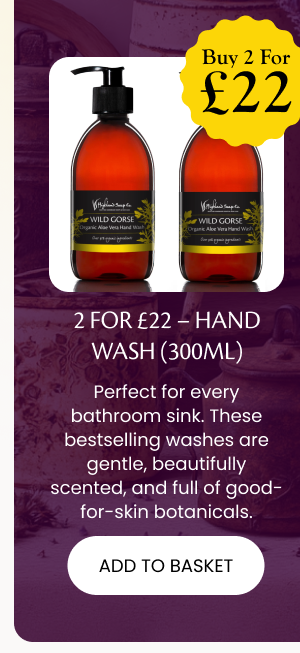 2 for £22 – Hand Wash (300ml) Perfect for every bathroom sink. These bestselling washes are gentle, beautifully scented, and full of good-for-skin botanicals.  → CTA: Add to Basket