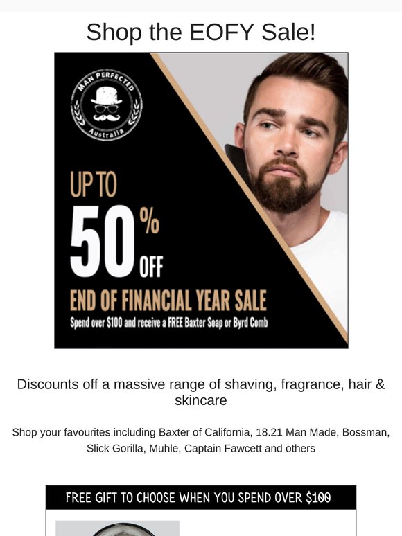 EOFY Sale starts this week! Up to 50% off