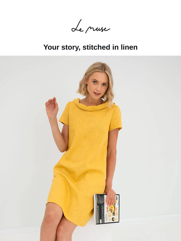 A linen story, ready to be worn