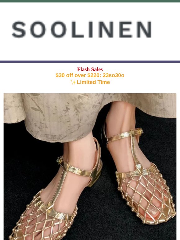 $30 Coupon. You'll Love These Chic & Cute Shoes & Shirts