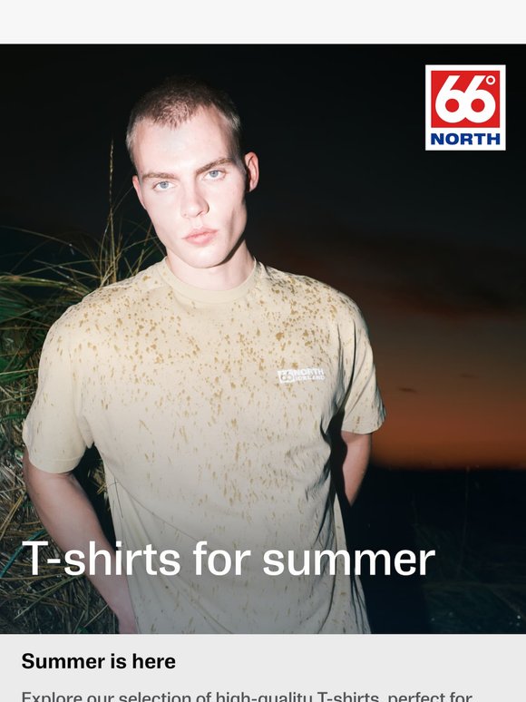 T-shirts for summer