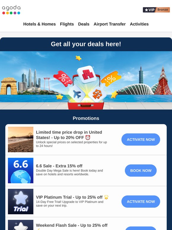 —, pack your bags - new deals just landed!