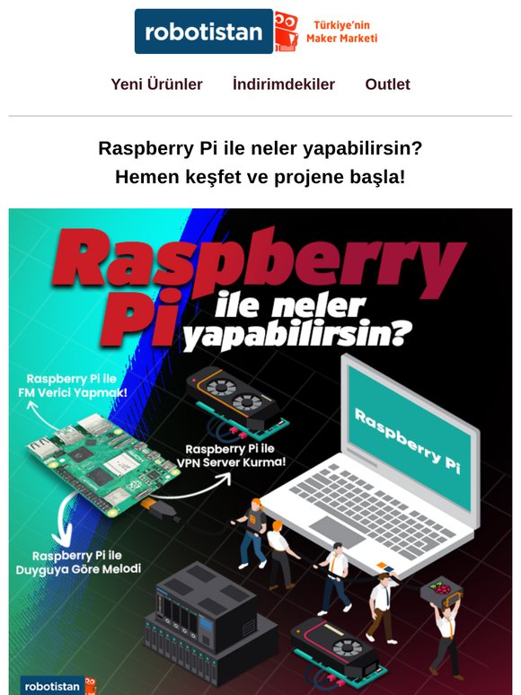 Raspberry Pi ile Hayal Gücünün Sınırlarını Zorla! 🚀