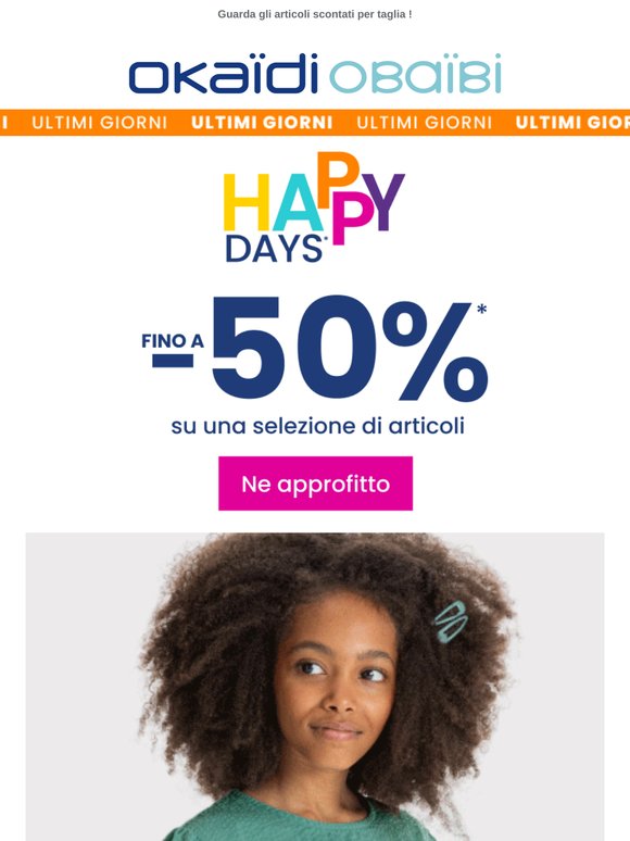 Ultimi giorni  ⏳  Fino al -50%