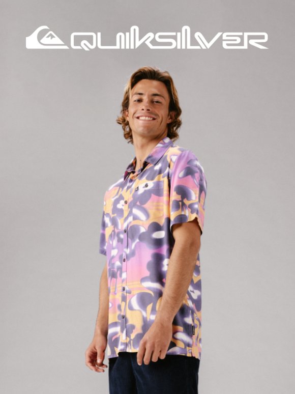 Chemises à manches courtes Quiksilver