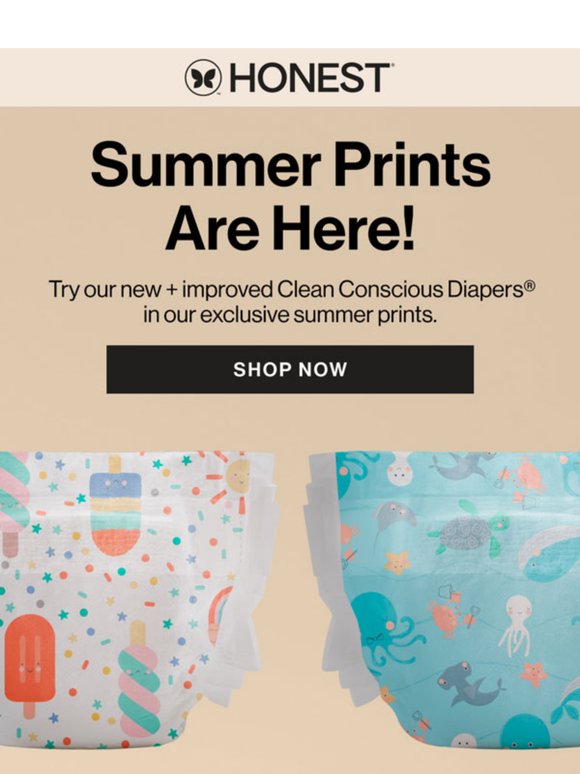 Summer prints have officially landed