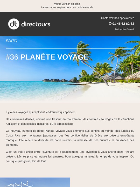 Faites le plein d'évasion ☀️