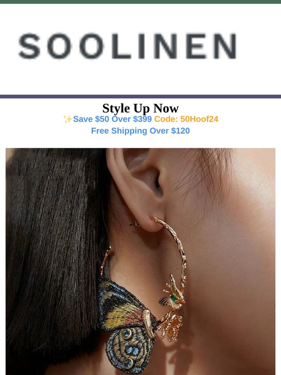 $50 Coupon - Butterfly & Flower Inspired Outfits This Summer