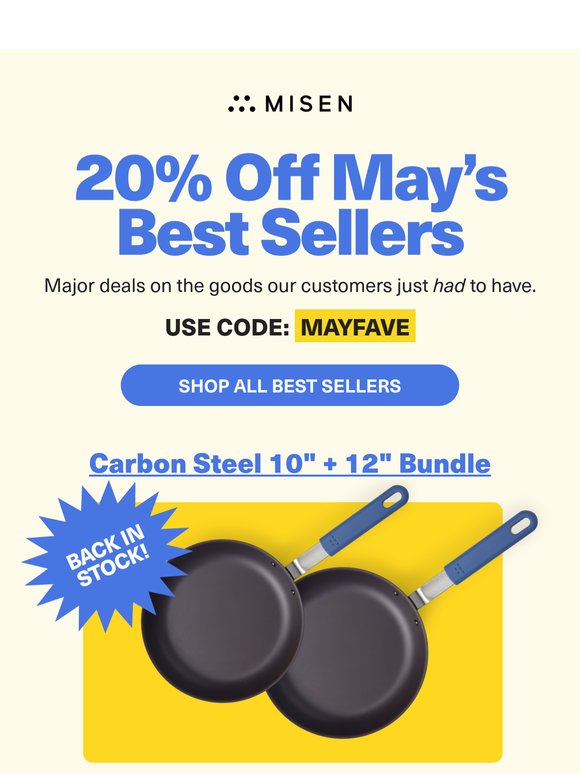 20% Off Our May All-Stars – Limited Time!