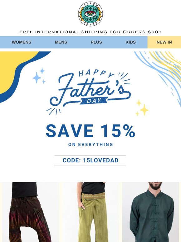 ⏰Final Hours: 15% OFF for dad and you — Don’t Miss Out!