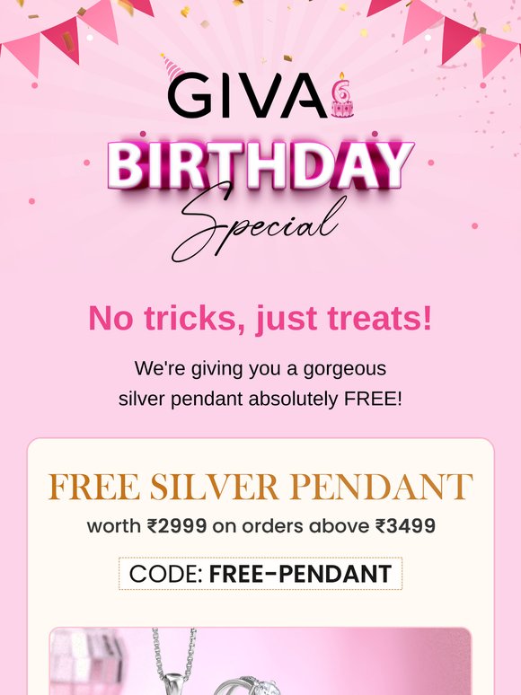 Hey, your birthday treat is waiting 🤩