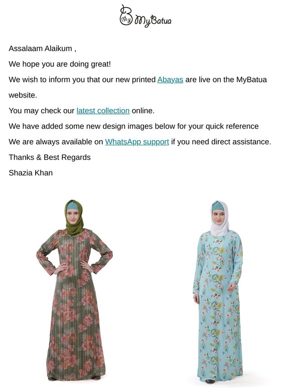 New Printed Abayas 👗