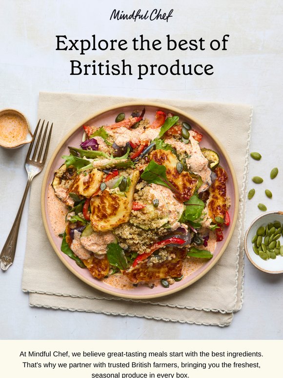 Explore the best of British produce