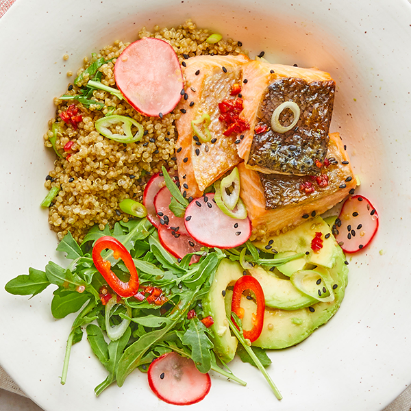 Speedy Hot-smoked Trout & Harissa Ragu
