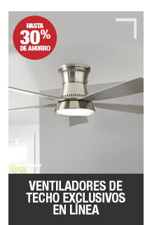 Ventiladores de techo exclusivos en línea