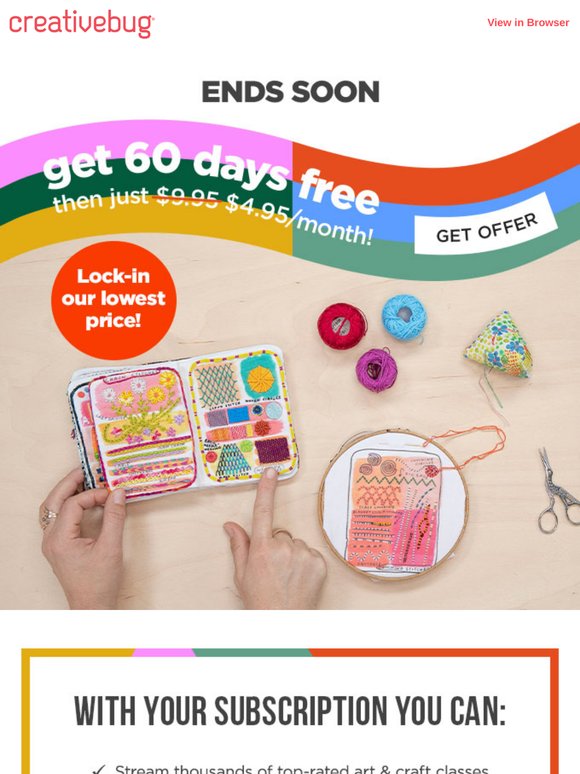 Last Chance! Our 60 Days FREE Birthday Offer Ends Tonight