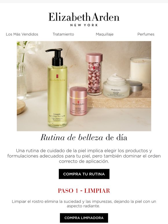 Tu rutina de belleza de día en 4 sencillos pasos
