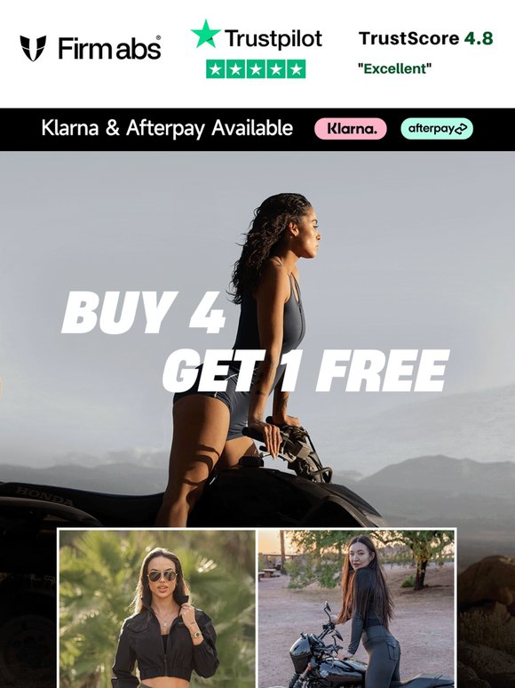 Weekend Savings: BUY 4 GET 1 FREE