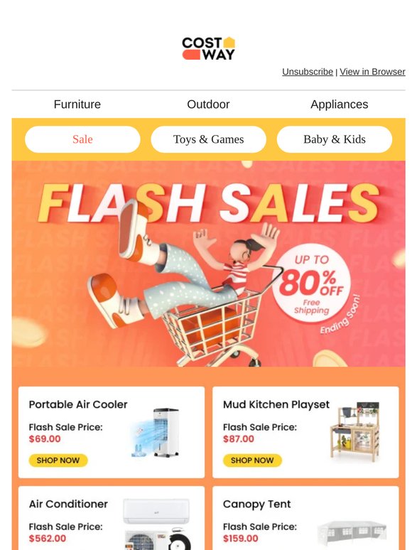 🔥Weekly Flash Deals | Up to 60% OFF & 1000+ Items Available