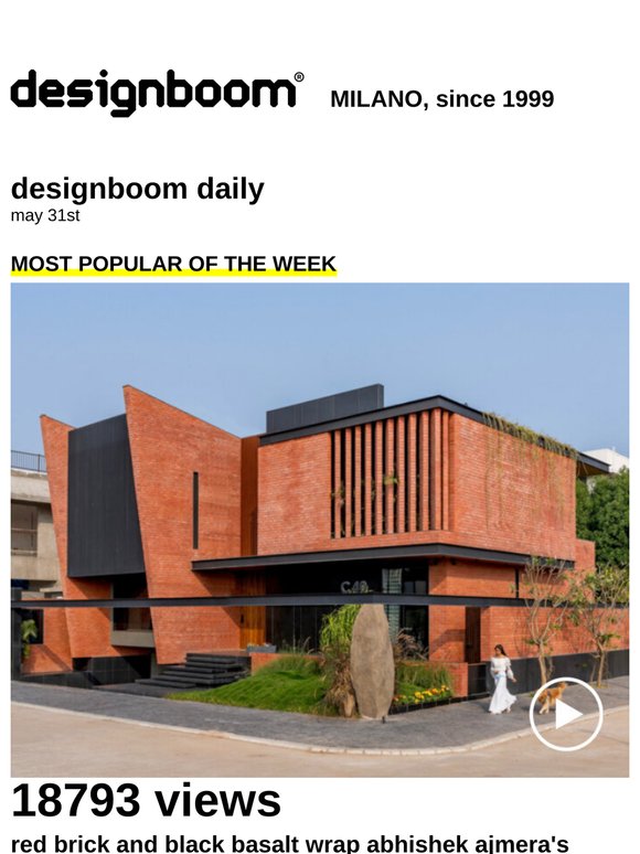 designboom daily - most popular of the week