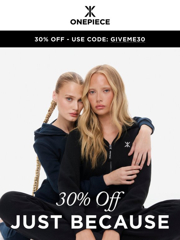 Just Because: 30% Off 🪩 This Weekend Only! 🕺