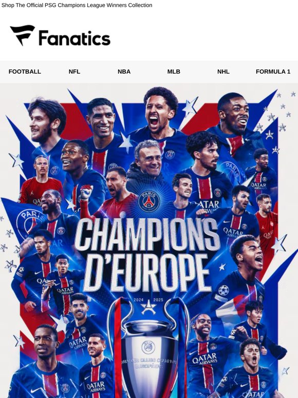 PSG Are Champions Of Europe!