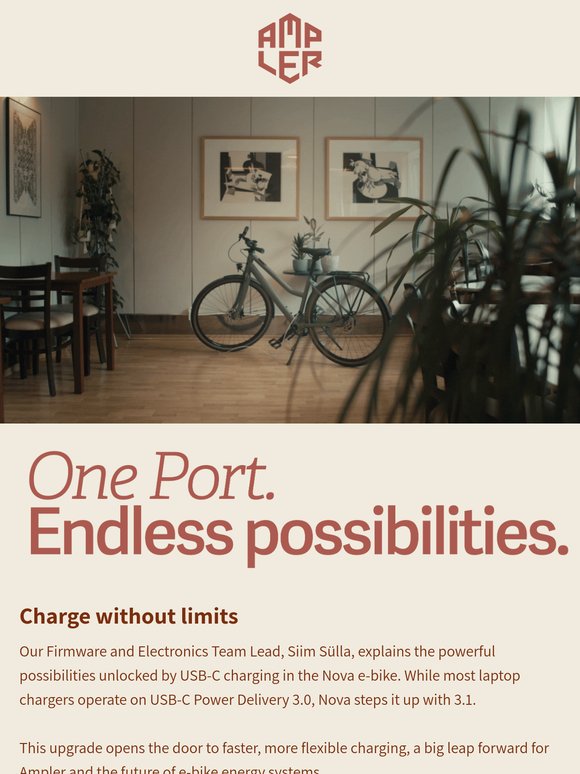 USB-C on Nova: Big Power. Bigger Potential.