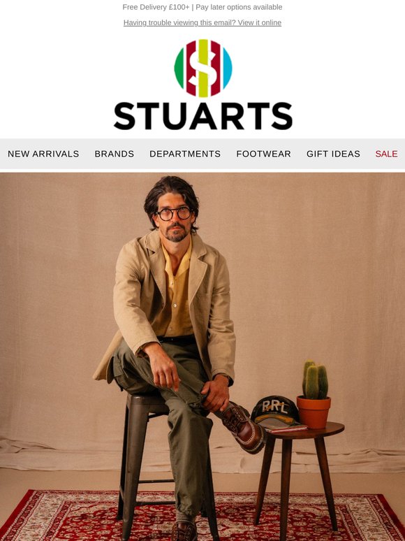 Latest Looks from Portuguese Flannel, Universal Works, Dr. Martens & more...