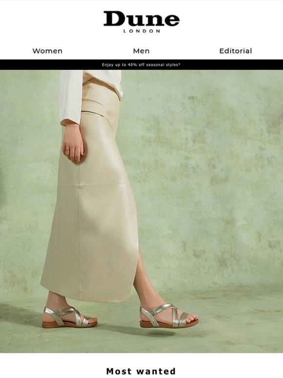 It's sandal season