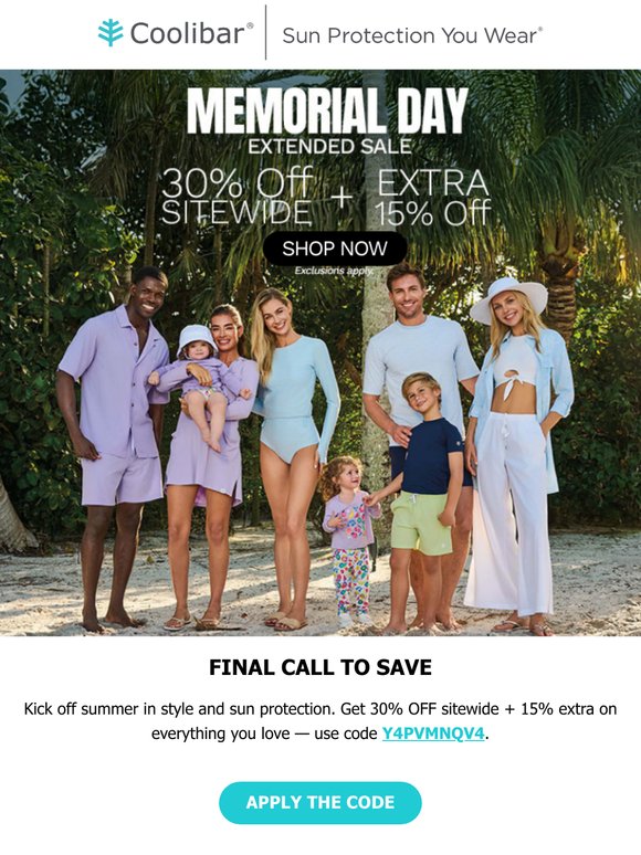 Last Call to Save! Kick Off Summer Sun-Safe