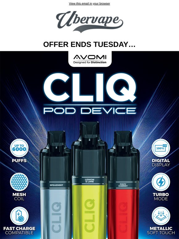 Last chance: FREE Avomi CLIQ Pod Bundle