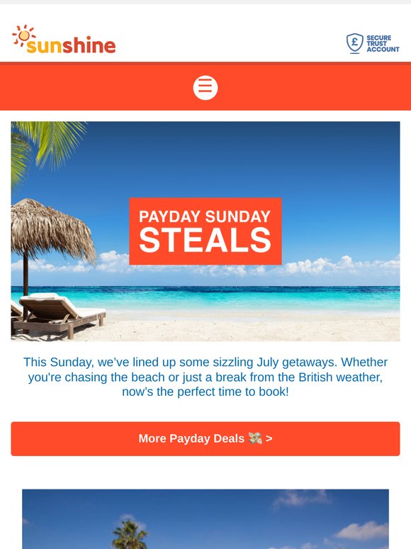 Payday weekend deals have dropped! 💸