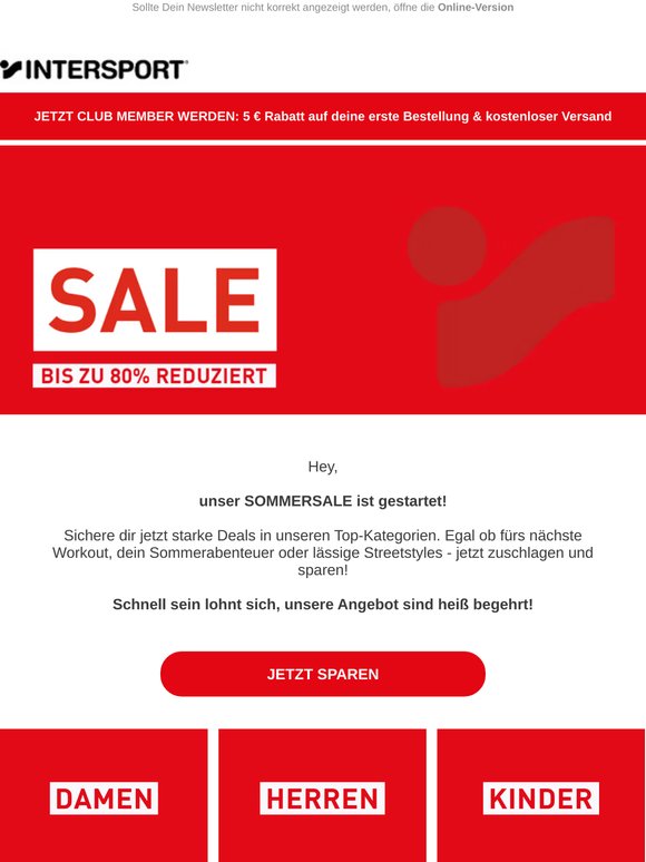 SOMMERSALE: Bis zu 80% reduziert!