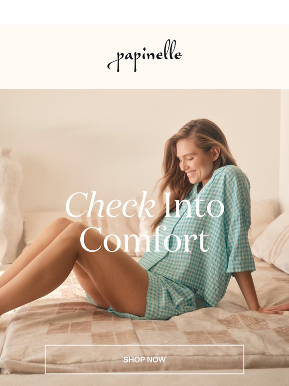 French Girl Gingham | Seriously Soft Sleepwear