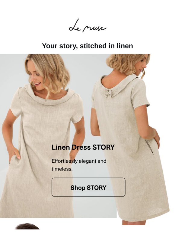 Last chance to claim your linen moment