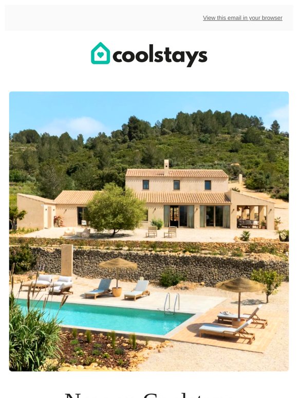 A gorgeous villa in the Spanish hills 🤩