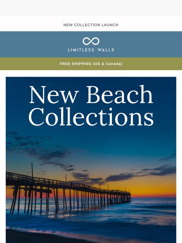 Just Added:  New Beach Collections!