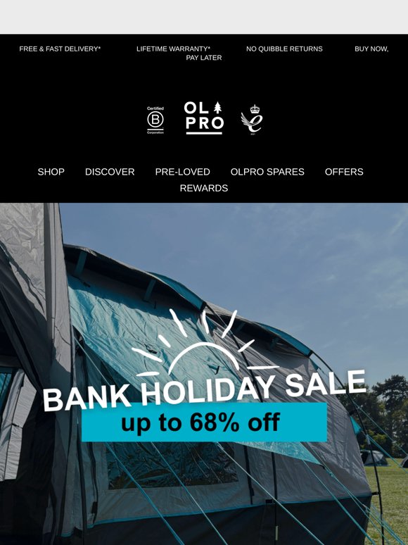 Final Call: Up to 68% Off Outdoor Essentials
