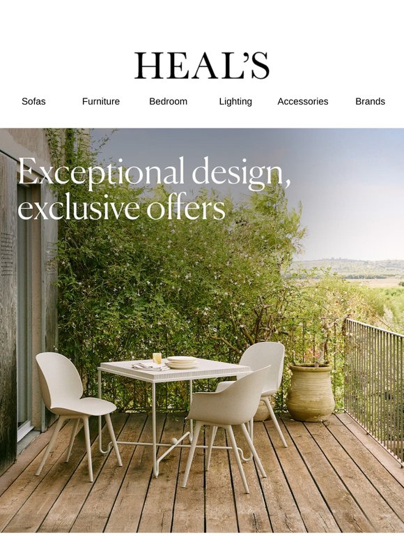 Exceptional design, exclusive offers