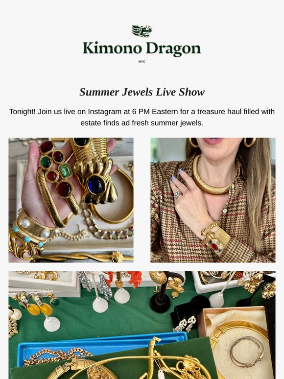Summer Jewels Live Show 💎 TONIGHT!