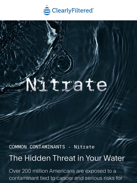 One Contaminant. Millions at Risk.