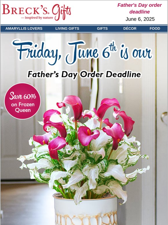 Don’t Forget Dad—Order by Friday!